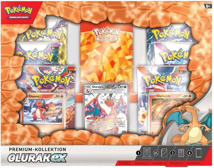 Actual product image Pokémon PKM: Glurak EX - Premium Kollektion (German, Box Set & Collection)