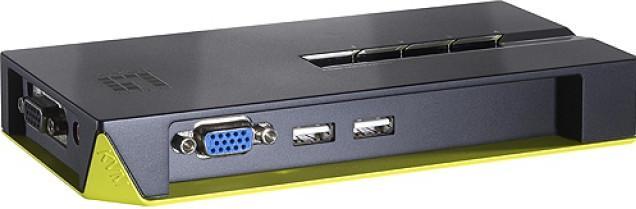 Produktbild LevelOne KVM-0422: 4Port Kabel-KVM-Switch