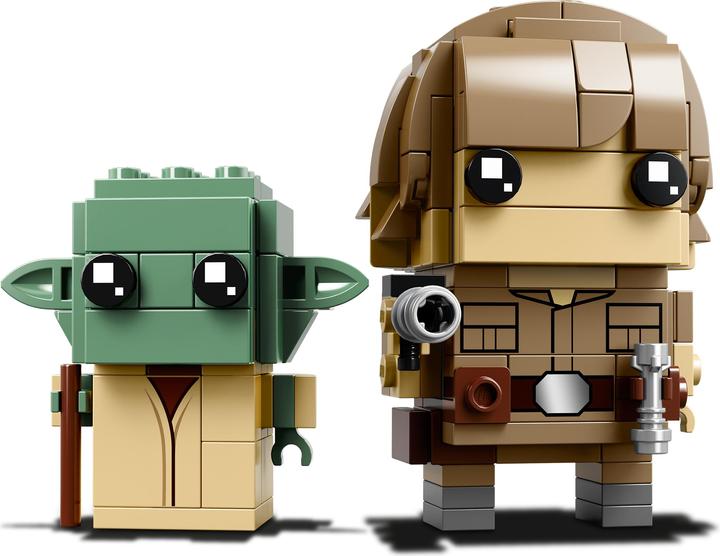Produktbild LEGO Luke Skywalker und Yoda (41627, LEGO Brickheadz)