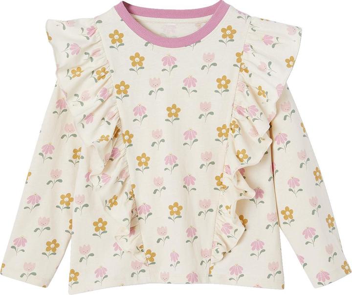 Image du produit Vertbaudet T-shirt fille avec volants (146)