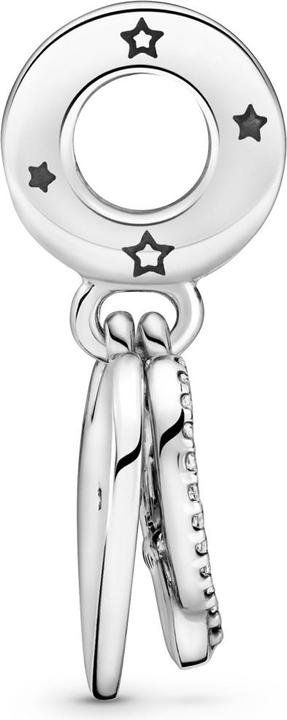 Actual product image Pandora Hanger cats & hearts (Sterling silver 925, With stone(s))