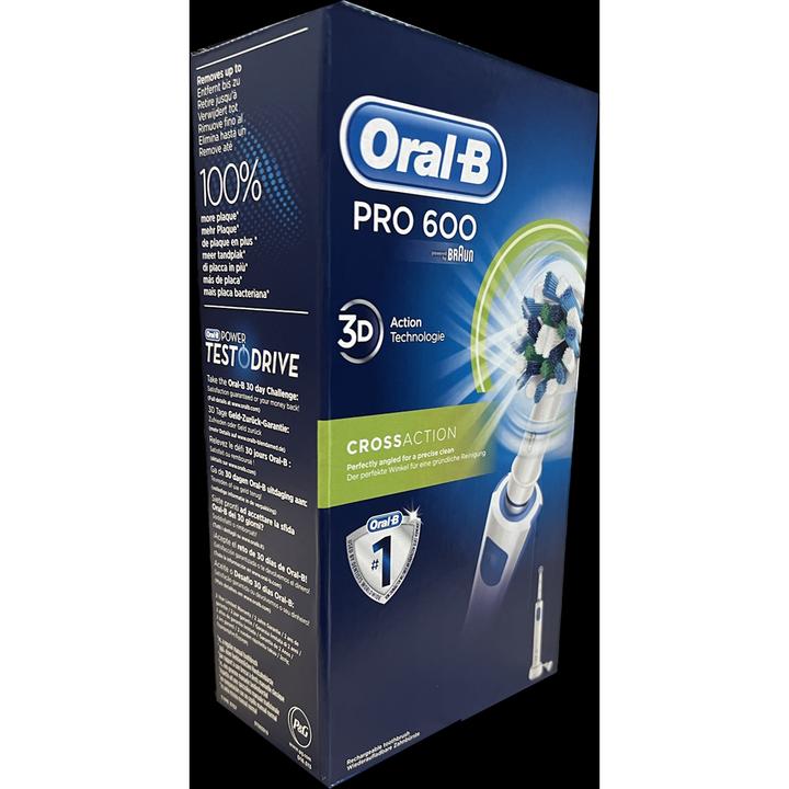 Actual product image Oral-B Pro 600 Cross Action (Oscillating toothbrush)