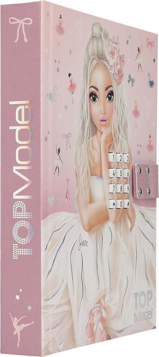 Actual product image Magni DEPESCHE TOPModel Geheimcode Tagebuch BALLET mit Sound rosa (Lined, Hardcover)