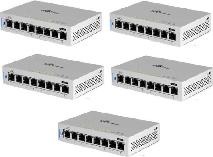 Actual product image Ubiquiti Unifi Switch US-8-5: 8 Port Switch (8 Ports)