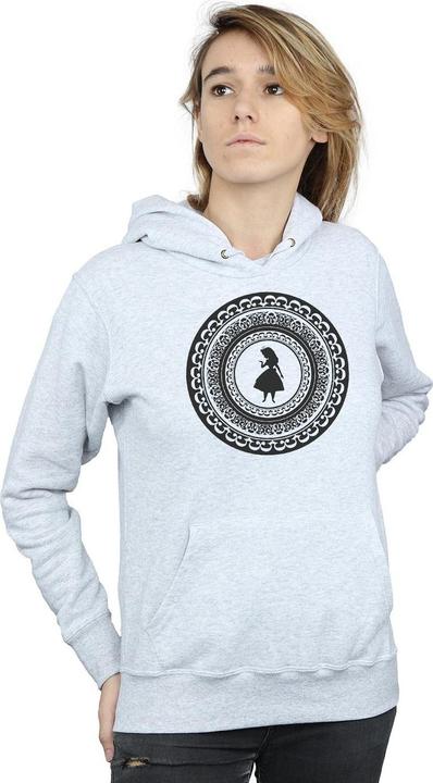 Actual product image Disney Womens/Ladies Alice In Wonderland Circle Hoodie (XL)
