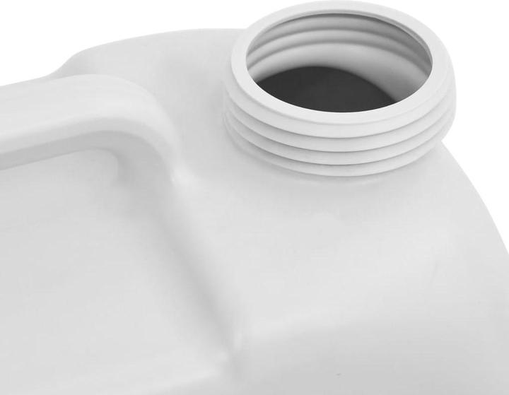 Actual product image VidaXL Portable water tank with adapter 24 L Grey