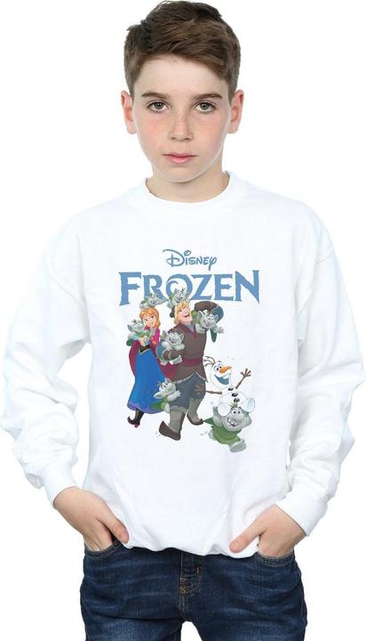 Actual product image Disney Boys Frozen Happy Trolls Sweatshirt (152, 158)