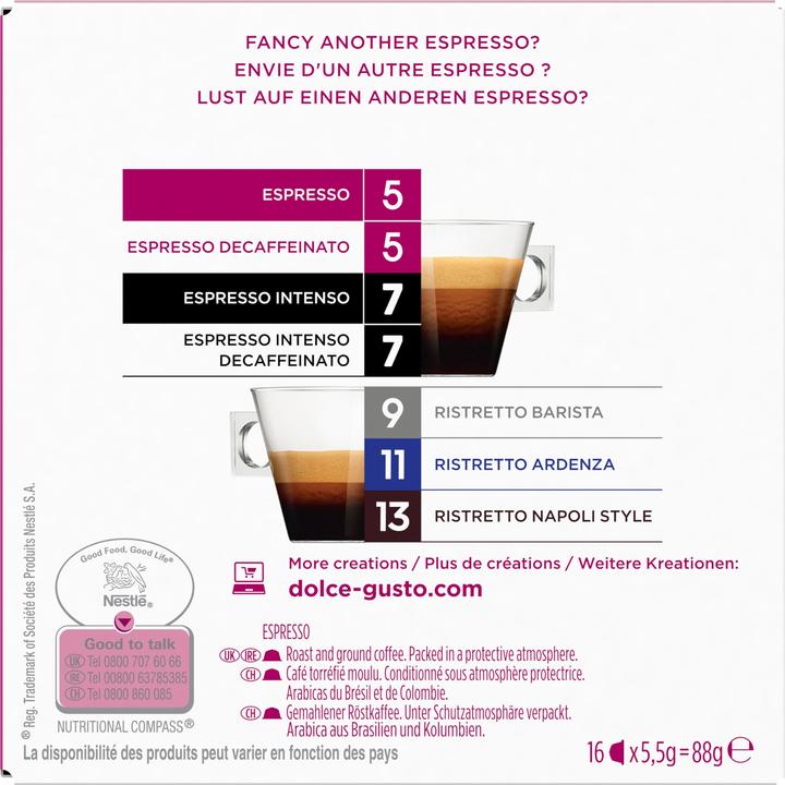 Actual product image Nescafé Dolce Gusto Dolce Gusto (16 x Port.)