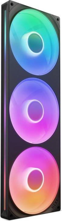 Actual product image NZXT F-Series F420 RGB Core Fan Uni-Body Black RF-U42HF-B1 (RF-U42HF-B1) (140 mm, 3 x)