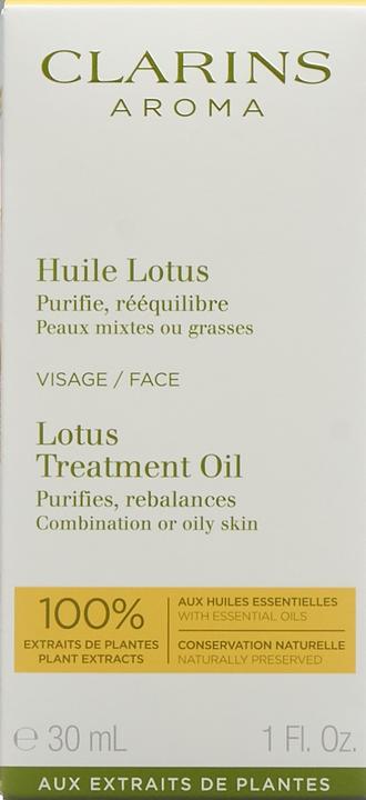 Produktbild Clarins Lotus (30 ml, Gesichtsöl)