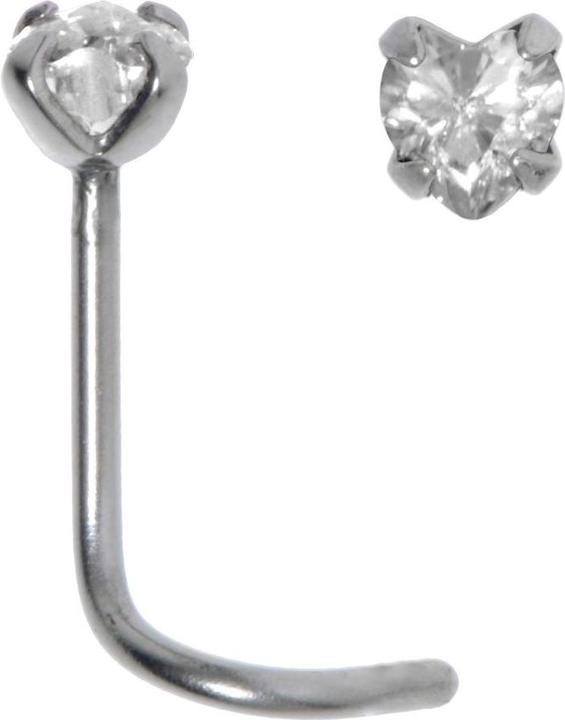 Produktbild Bijouteria Nasenpiercing (Chirurgenstahl 316L, Zirkonia)