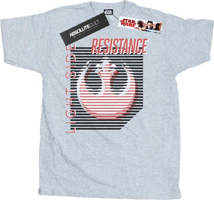 Actual product image Star Wars Mens The Last Jedi Light Side T-Shirt (L)
