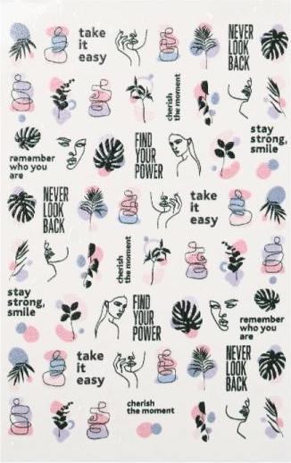 Actual product image BrillBird Nail sticker (N1448) (Nail varnish dryer)