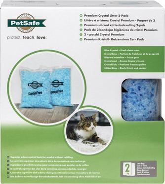 Immagine prodotto PetSafe Lettiera per gatti ai silicati Premium in confezione doppia (Profumato, 2 kg)