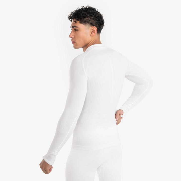 Actual product image Kipsta Women's/men's long-sleeved functional shirt - Keepdry white (L)
