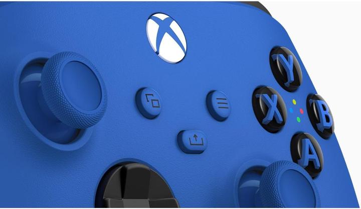 Actual product image Microsoft Xbox Wireless Controller - Shock Blue (PC, Xbox One X, Xbox Series X, Xbox One S, Xbox Series S)