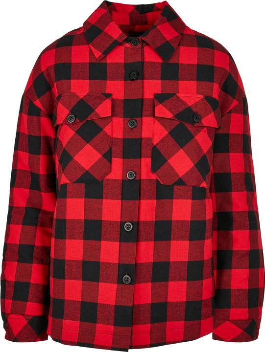 Produktbild Urban Classics Ladies Flanell Padded Overshirt (S)