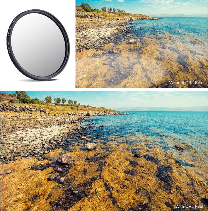 Image du produit K&F Concept 67MM CPL, Slim, Green Coated
