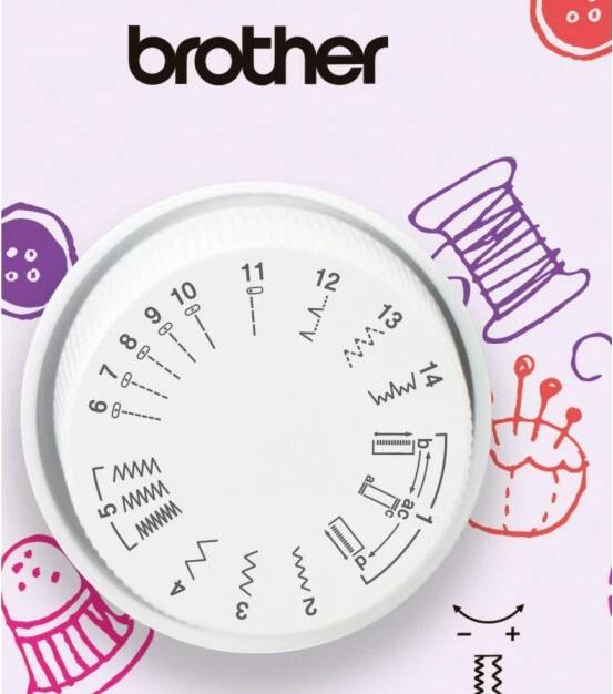 Actual product image Brother Ke14ske14s