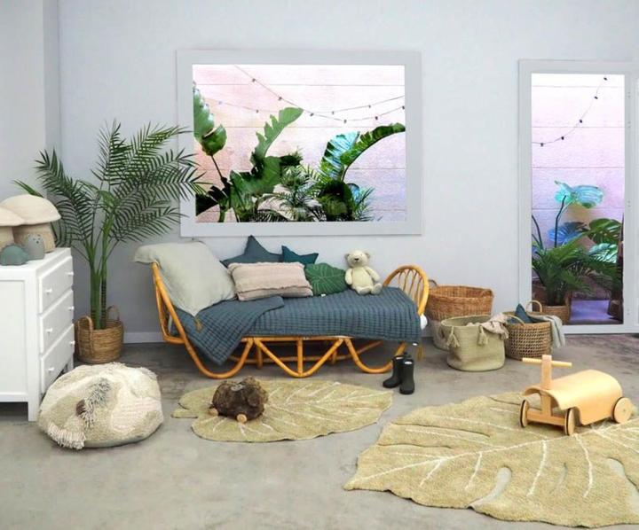 Image du produit Lorena Canals Monstera Mini Olive (70 x 100 cm)