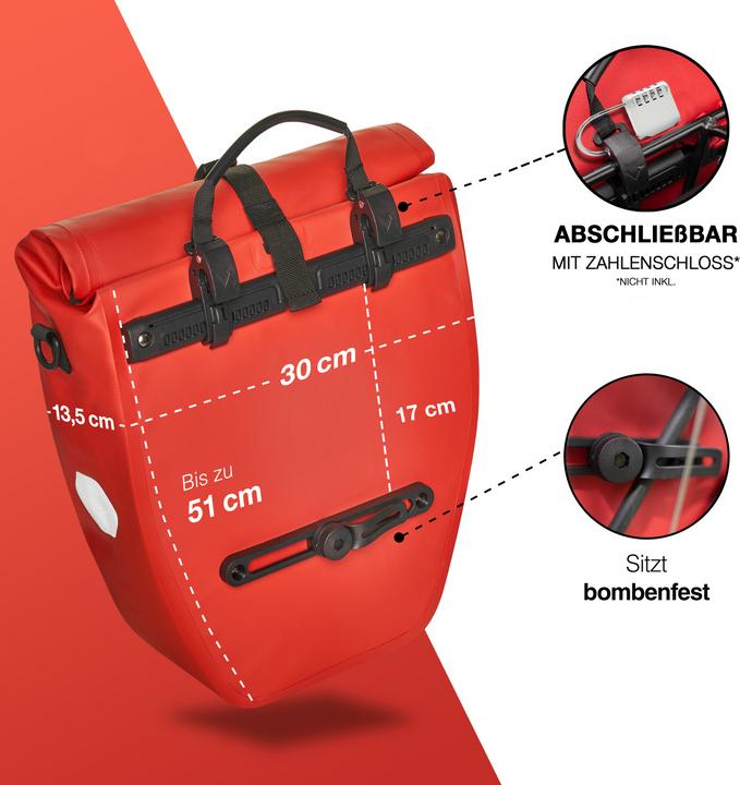 Immagine prodotto Valkental ValkBasic (20 l, Borsa portapacchi)