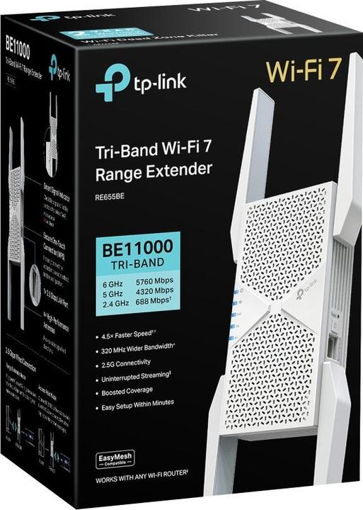 Image du produit TP-Link BE11000 (2882 Mbit/s, 688 Mbit/s)
