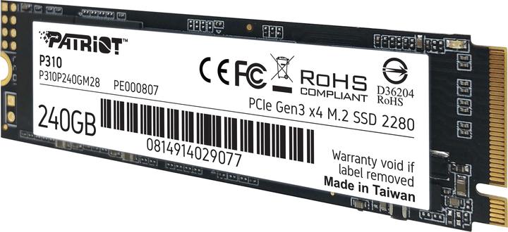 Produktbild Patriot P310 SSD 240 GB (240 GB, 2.5")