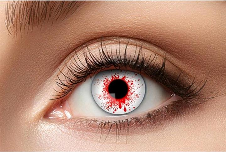 Actual product image Bach Optic Horror contact lenses (Red)