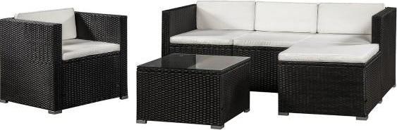 Produktbild Juskys Polyrattan Lounge Sitzgarnitur Punta Cana L