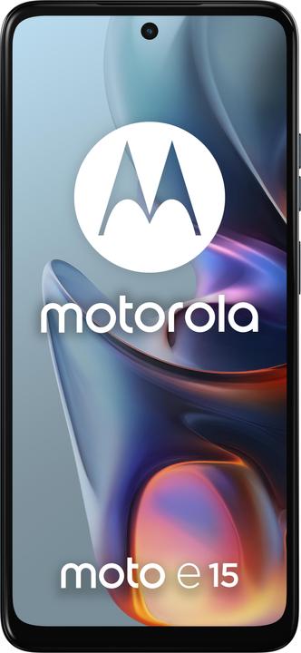 Produktbild Motorola Smartfon Moto E15 2/64GB Misty Blue (64 GB, Misty Blue, 6.67", Dual SIM, 32 Mpx, 4G)
