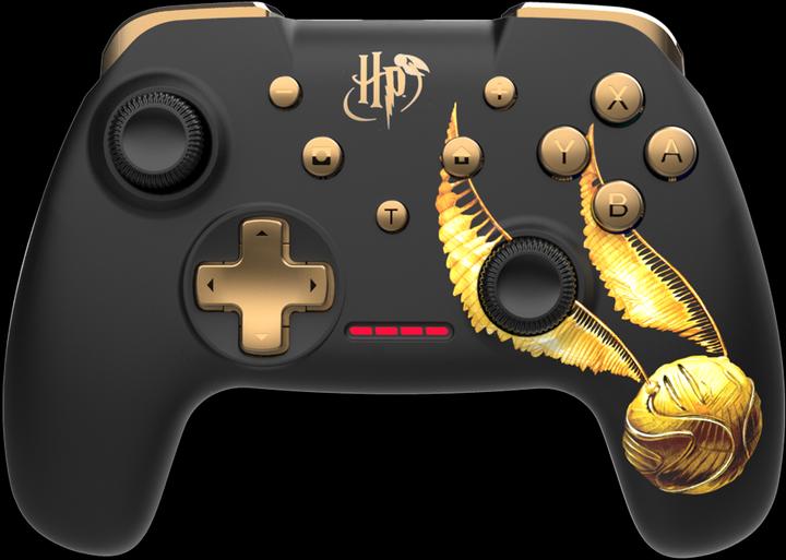 Image du produit Freaks and Geeks Harry Potter - Manette Sans Fil pour Nintendo Switch - Modèle Vif d'Or - Noire - Câble 1M (PC, Switch, Switch OLED)