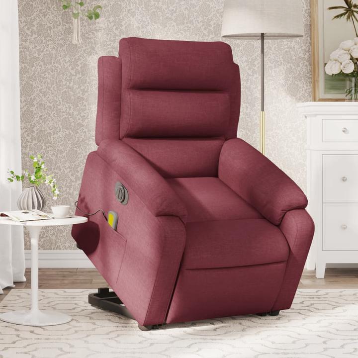Immagine prodotto VidaXL Poltrona massaggiante elettrica con tessuto di supporto