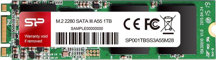 Image du produit Silicon Power A55 (128 Go, M.2 2280)