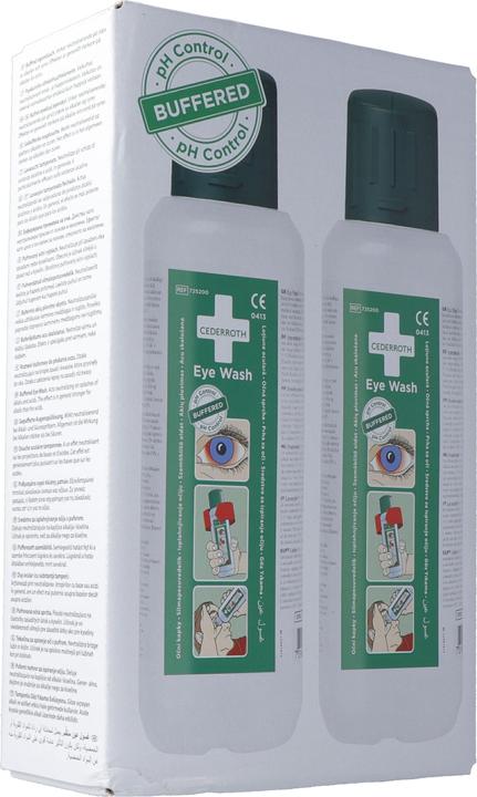 Image du produit Cederroth Douche oculaire 2 x 500 ml (Accessoires pour trousse de secours)