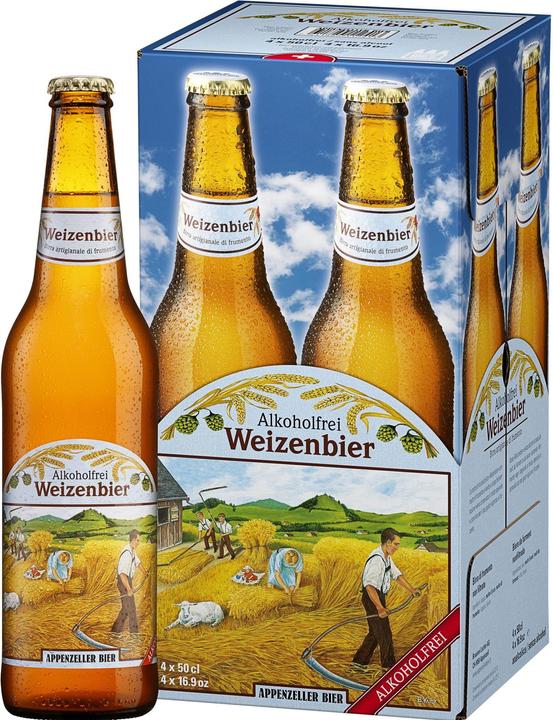Immagine prodotto Appenzeller Bier Birra di frumento (4 x 50 cl)