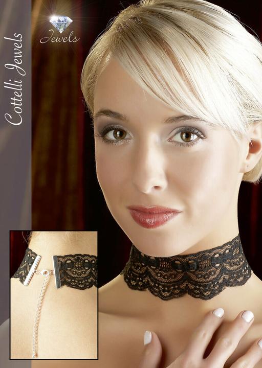 Actual product image Cottelli Collection Necklace lace