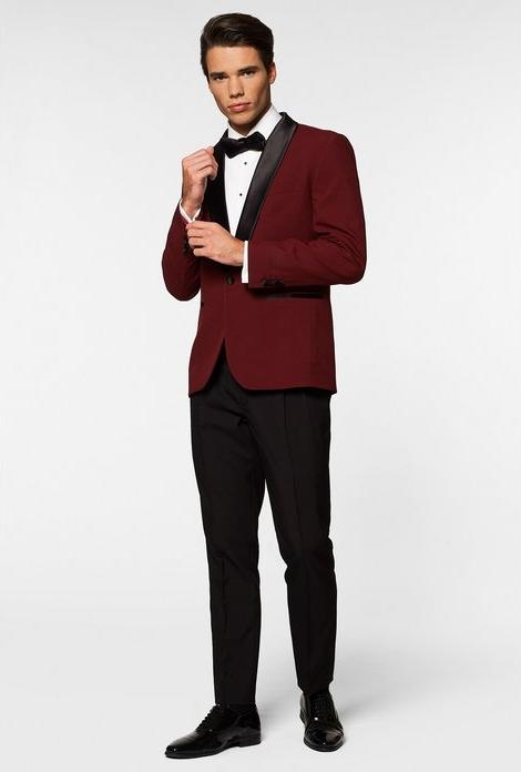 Actual product image OppoSuits Hot Burgundy (48)