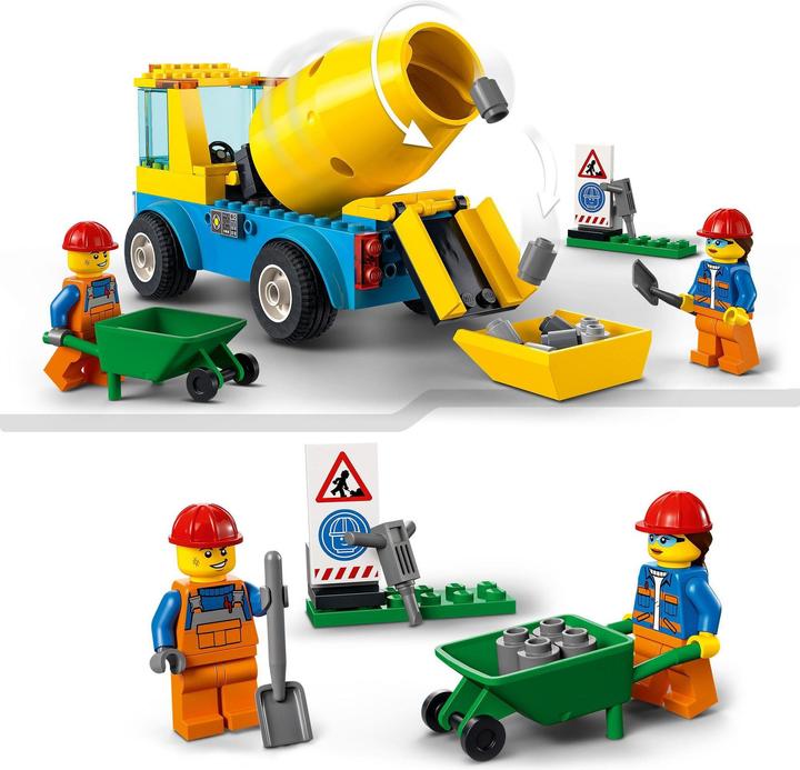 Produktbild LEGO Betonmischer (60325) (60325, LEGO City)