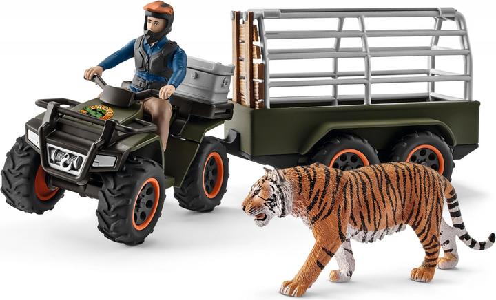 Image du produit Schleich Quad avec remorque et Ranger