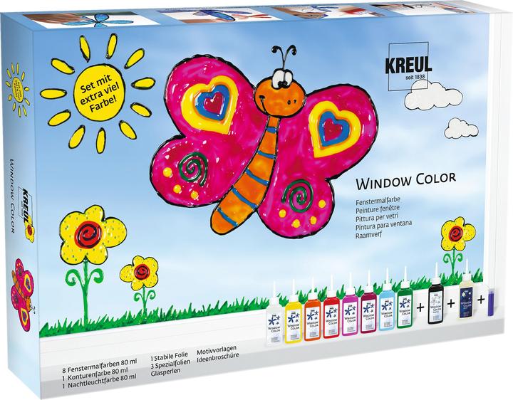Kreul Window Color Set Extra (Mehrfarbig, 800 ml)