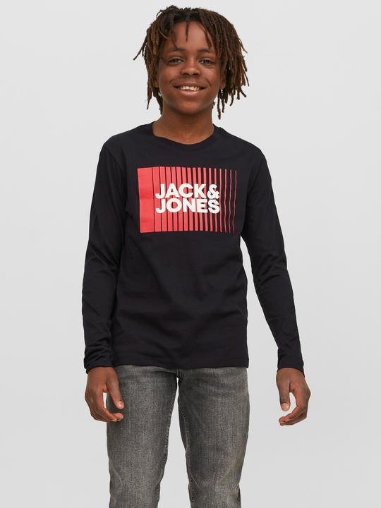 Actual product image Jack & Jones Jjecorp Logo Tee Play Ls O-Neck Noos Mni (104)