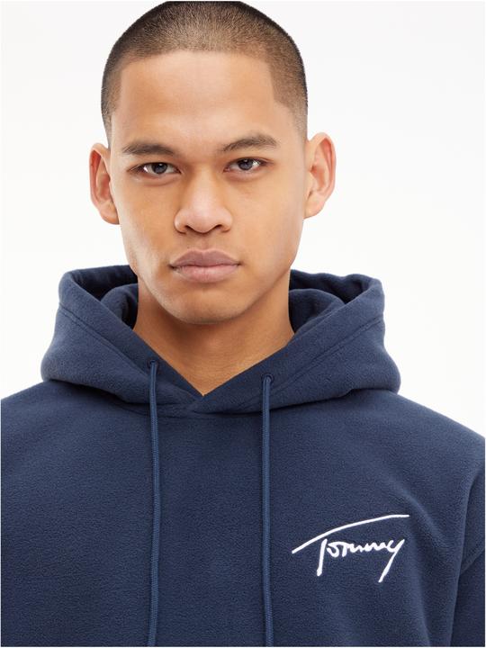 Produktbild Tommy Hilfiger Tommy Jeans - Men's Relaxed Signature Hoodie - Size L (L)