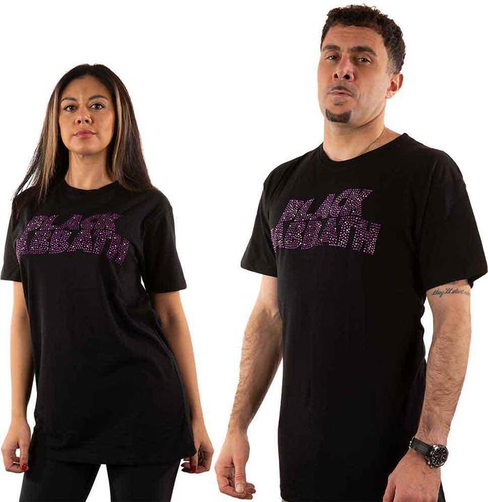 Black Sabbath Wavy Logo Embellished (M)