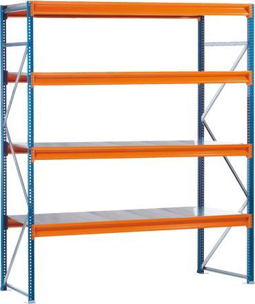 Immagine prodotto Schulte Lagertechnik Scaffalatura di base W100 con pannelli in acciaio