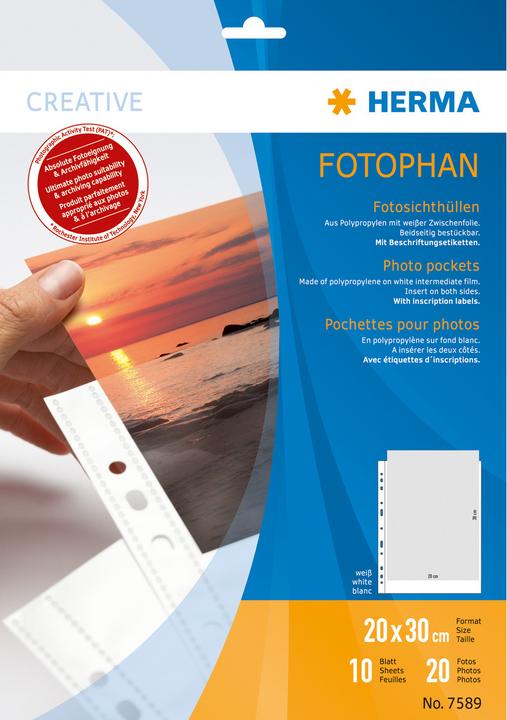 Actual product image HERMA Photo covers (23 x 31 cm, 1 x)