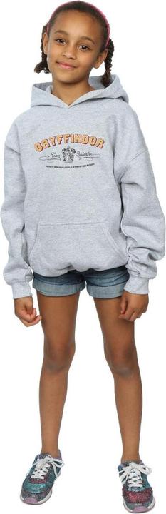 Actual product image Girls Gryffindor Team Quidditch Hoodie (116)