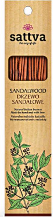Actual product image Sattva Ayurveda Sattva - Incense Incense Sandalwood 15pcs