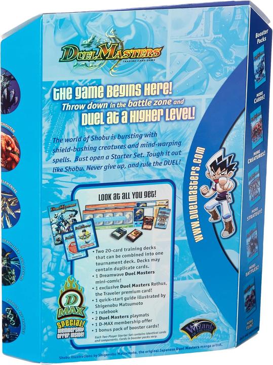 Actual product image Magic the Gathering Duel Masters Starter Set Deck DM01 Sealed - DE (German, Beginner Box)