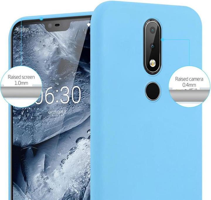 Actual product image Cadorabo TPU Candy Cover (Nokia 6.1 Plus)