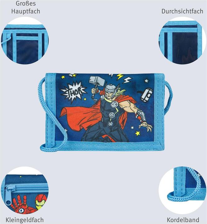 Produktbild Undercover Portemonnaie Marvel Avengers 13 cm x 8 cm